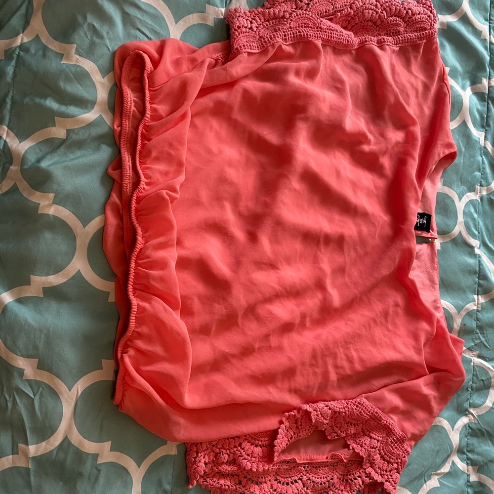 Brand new coral blouse